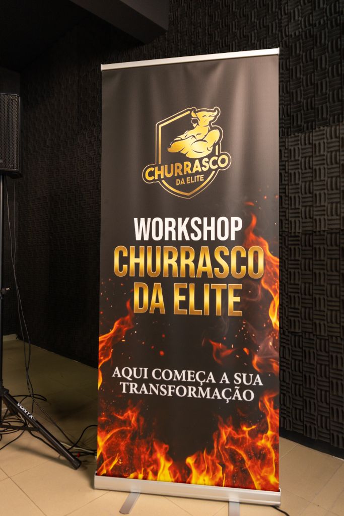 Banner Workshop Churrasco da Elite